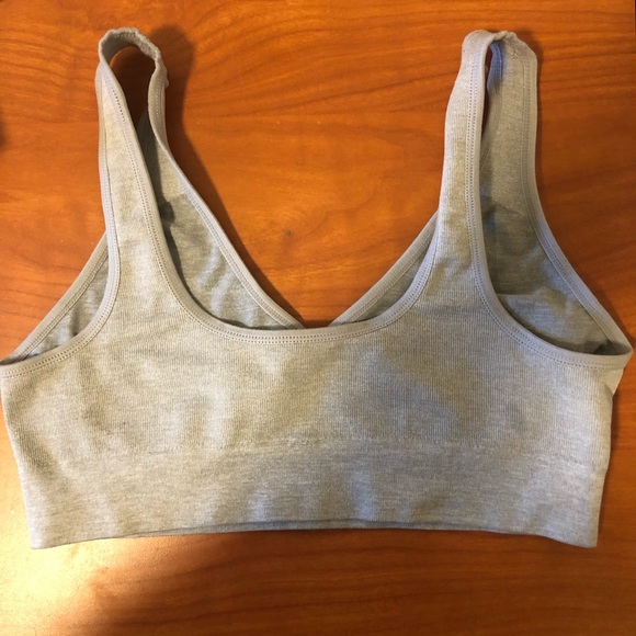 Gray Sports Bra - Picture 2 of 2